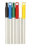 Aluminium Colour Coded Threaded Broom Handle