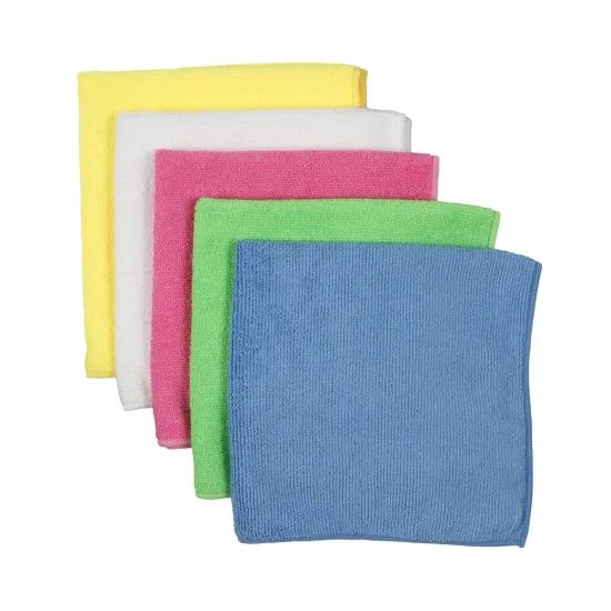 Microfibre Clothes (200gsm) - 10 Pack Mixed Colours