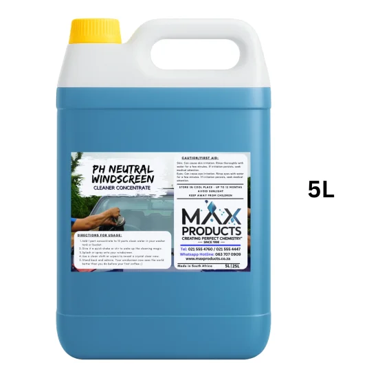 PH Neutral Windscreen Wash Solution