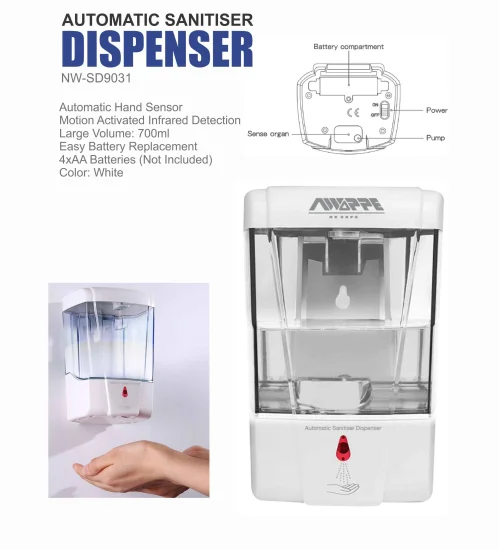 (image for) Automated Hand Sanitiser dispenser