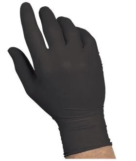 Black Nitrile Gloves