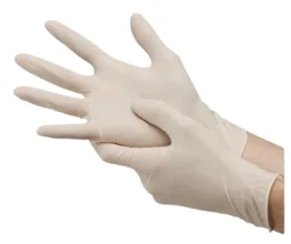 Latex Gloves Lightly Powdered