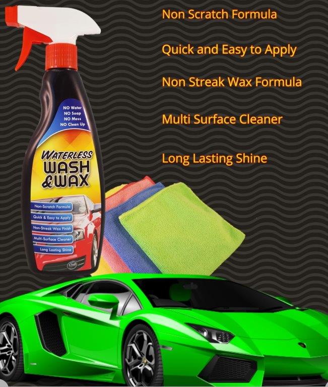Waterless Wash and Wax500ml bottle