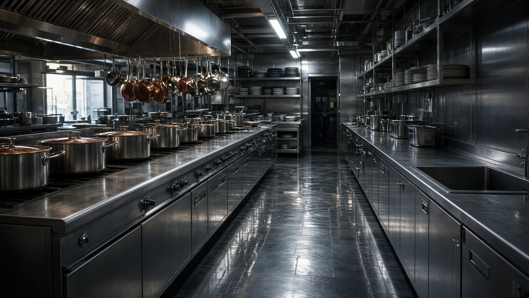 Commercial kitchen degreasing